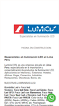 Mobile Screenshot of lumicis.com